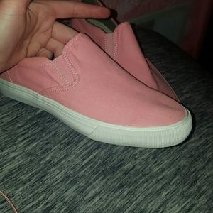 Womens Hollister slip on sneakers.